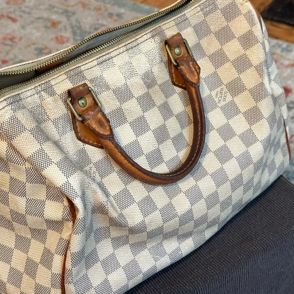 Louis Vuitton Speedy Damier 30 Azur - Picture 4 of 10